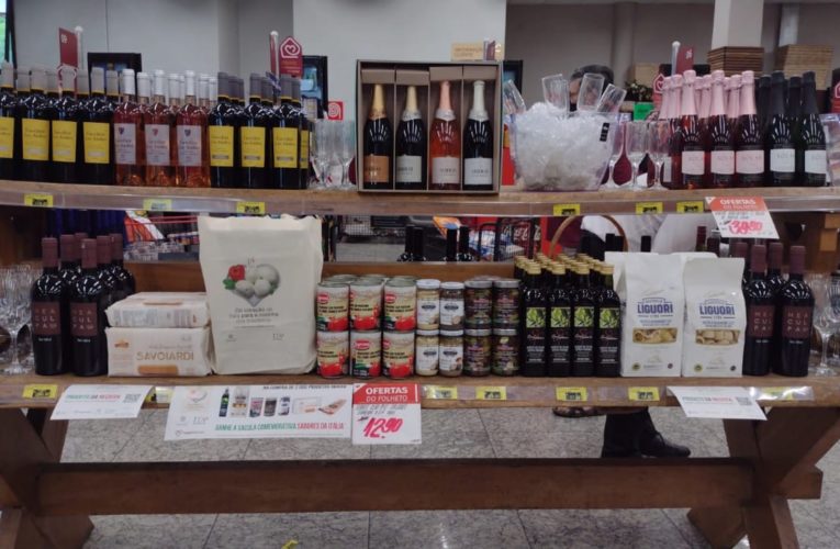 Campanha “Sabores da Itália” promove vendas de R$ 11,3 mi de alimentos e bebidas