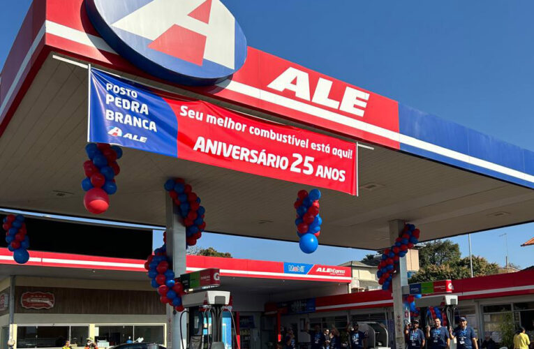 Posto ALE em Minas Gerais celebra 25 anos de atuação com a marca