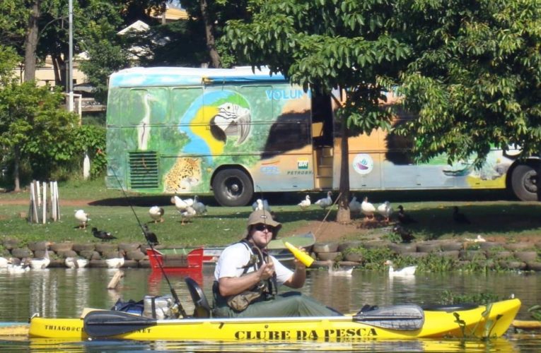 A pesca esportiva na represa de Salto Grande