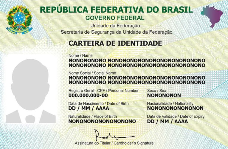 RG será descontinuado e substituído pela Carteira de Identificação Nacional