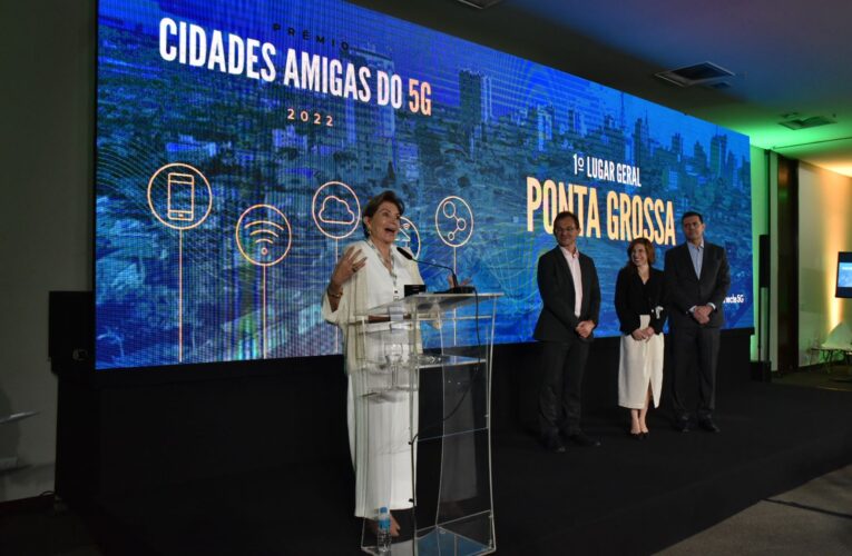 Ponta Grossa, Porto Alegre e Curitiba lideram ranking das Cidades Amigas do 5G