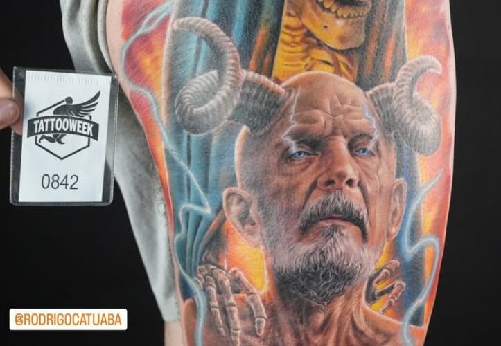 Rodrigo Catuaba, tatuador fluminense é o campeão da 10ª Tattoo Week Rio