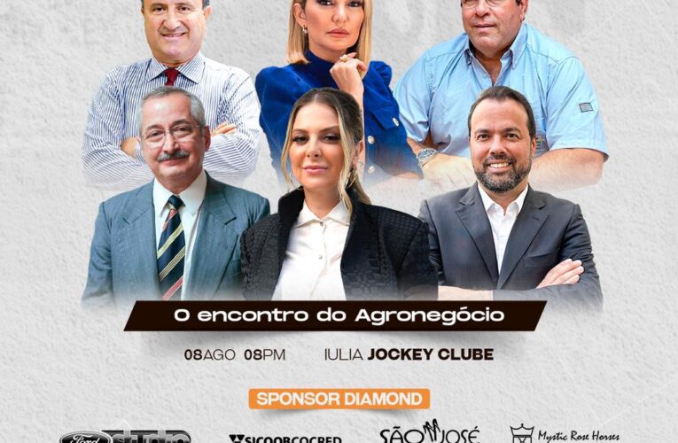 Evento no Jockey Clube promove palestras sobre agronegócio