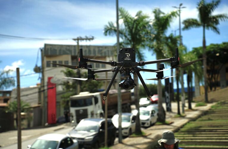 Drones e inteligência de dados apoiam o combate à dengue em Minas Gerais